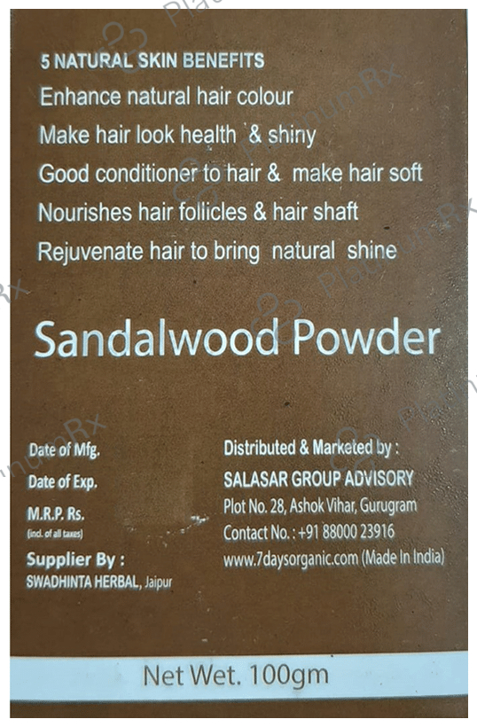7Days Sandalwood Powder