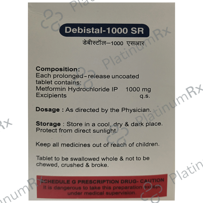 Debistal 1000 SR Tablet