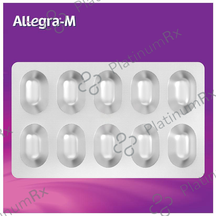 Allegra M 120/10mg Tablet 10s