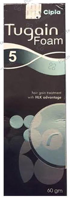Tugain 5% Foam Solution 60gm