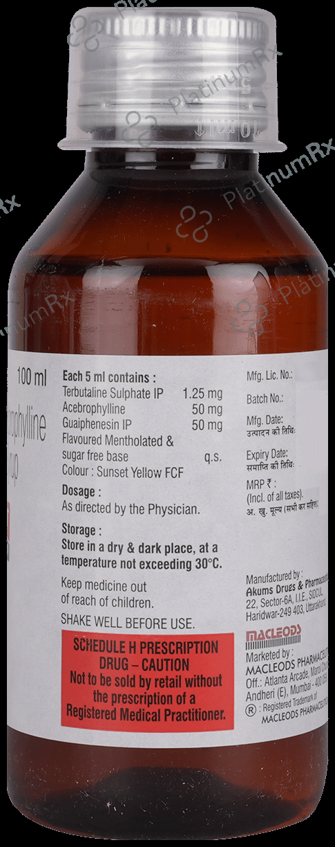 Rapitus XT Syrup 100ml