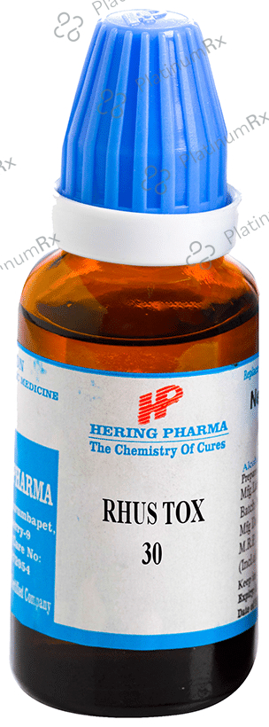 Hering Pharma Rhus Tox Dilution 30
