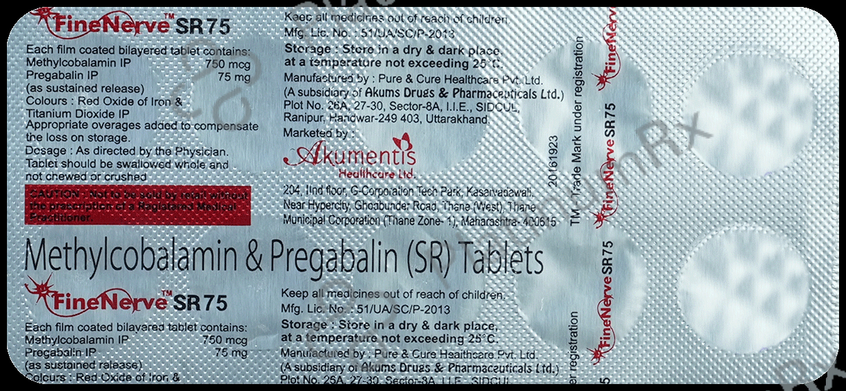 Fine Nerve SR 75 Tablet