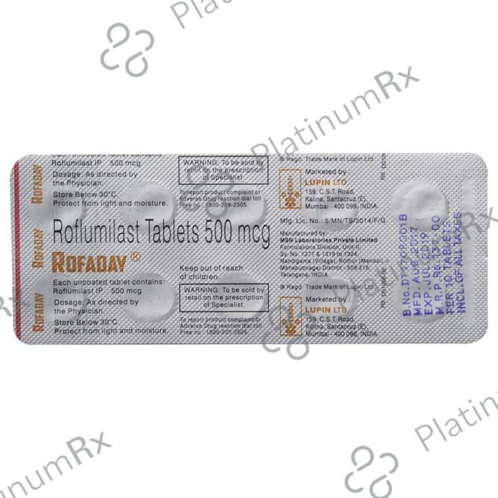 Rofaday 500mcg Tablet 10s