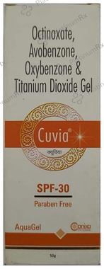 Cuvia Aqagel SPF 30 Gel 50gm