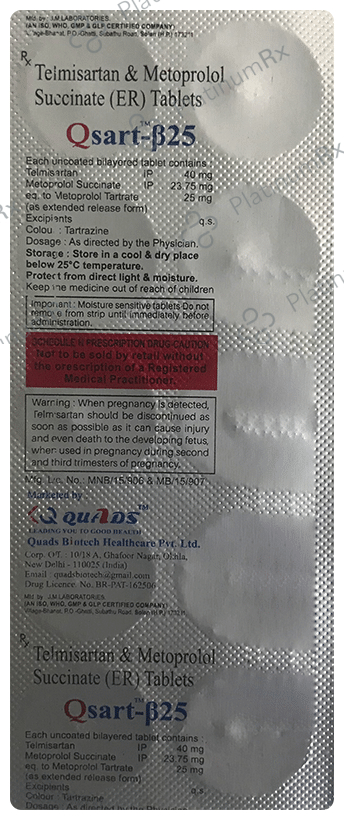 Qsart-B25 Tablet ER
