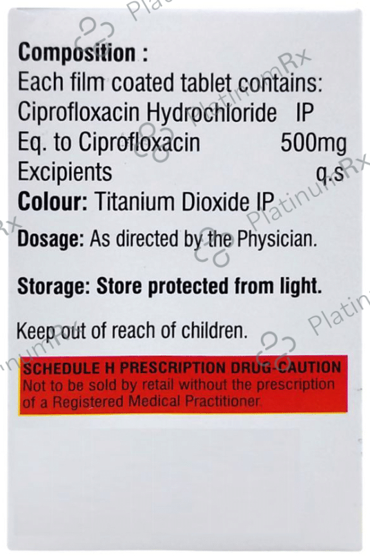 Ciprovaxl 500mg Tablet