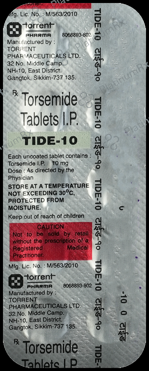 Tide 10mg Tablet 10s