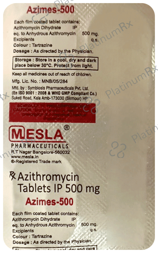 Azimes 500 Tablet