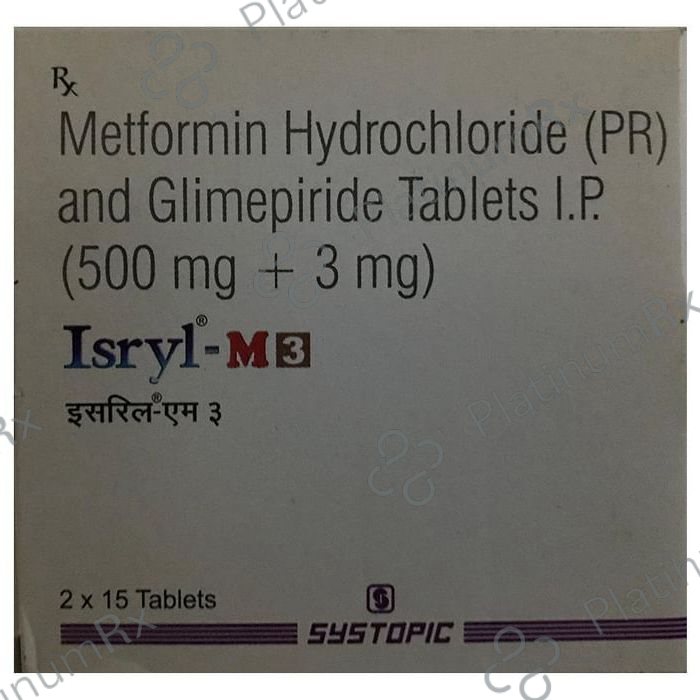 Isryl M 3/500mg Tablet PR 15s