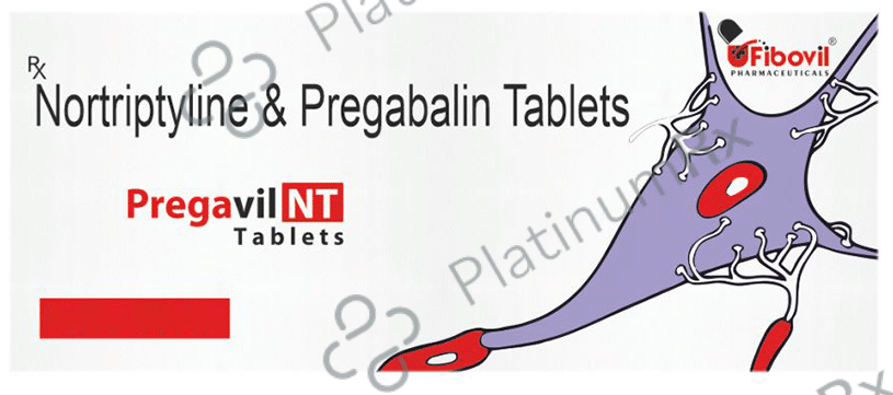 Pregavil NT 75mg/10mg Tablet