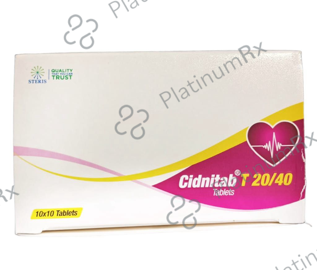 Cidnitab T 20/40mg Tablet 10s