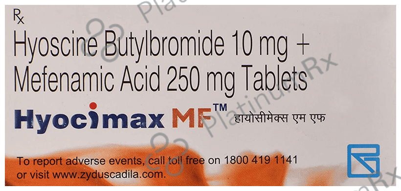 Hyocimax MF 10/250mg Tablet 10s