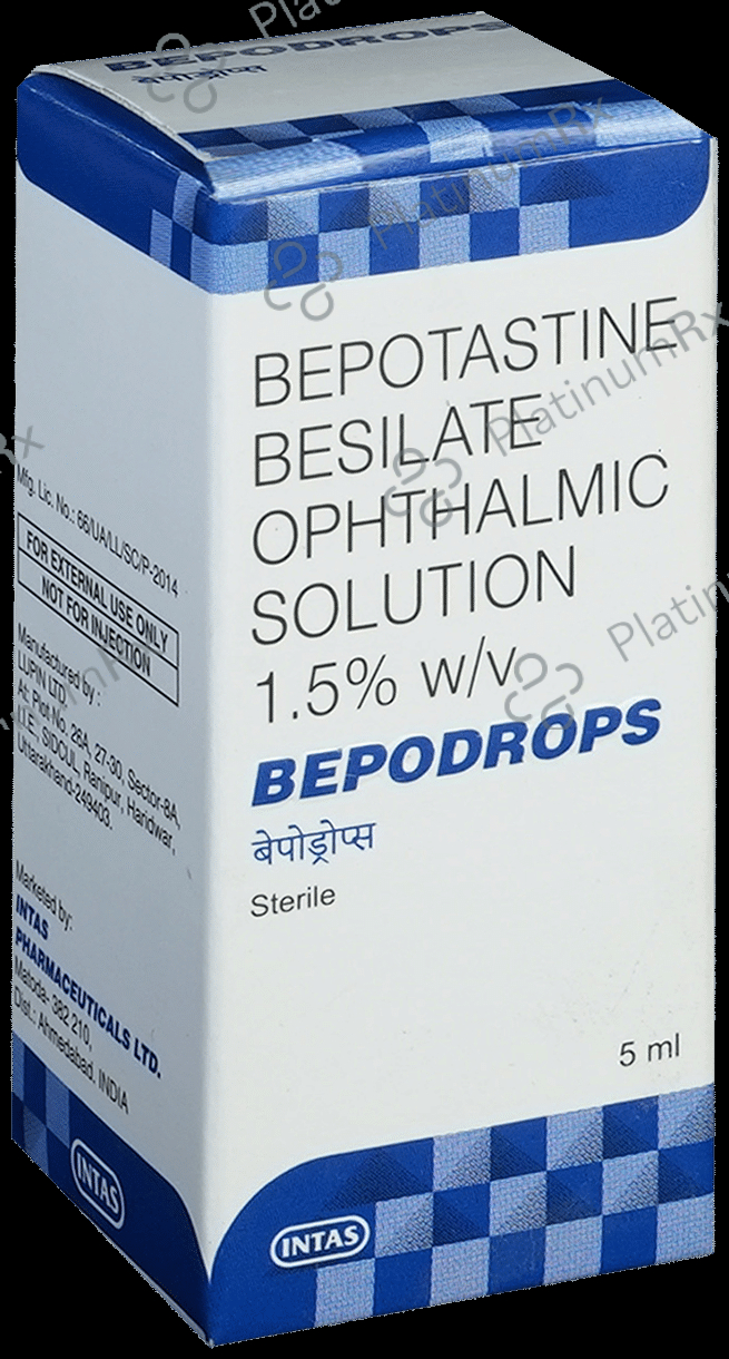 Bepodrops Ophthalmic Solution 5ml