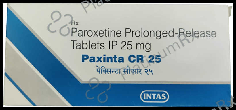 Paxinta CR 25mg Tablet 10s