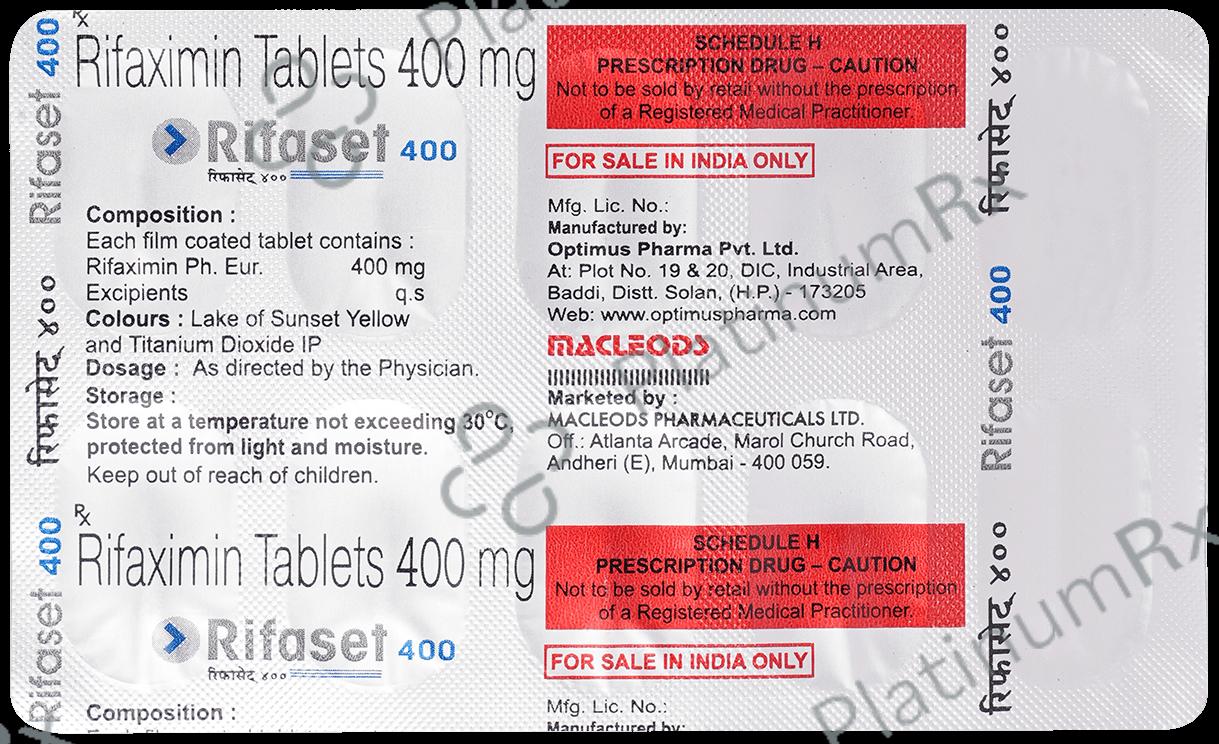 Rifaset 400 Tablet