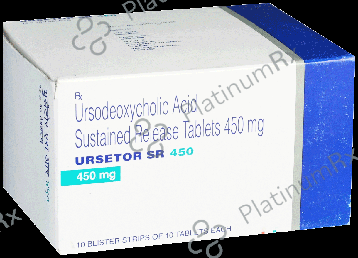 Ursetor SR 450mg Tablet 10s