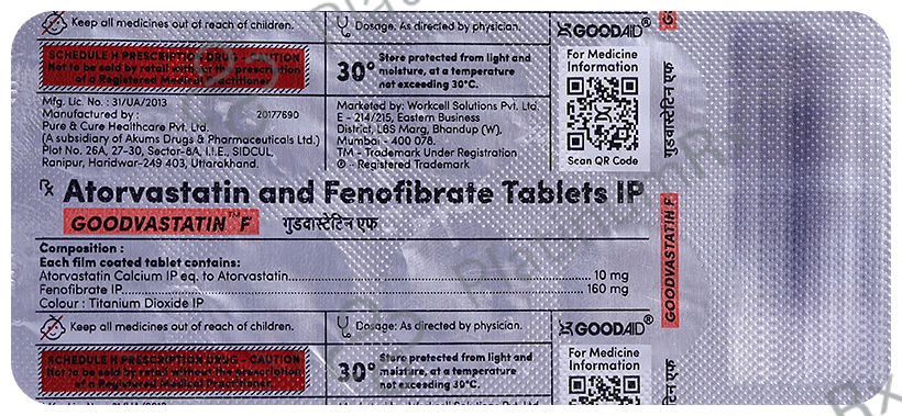 Goodvastatin F Tablet