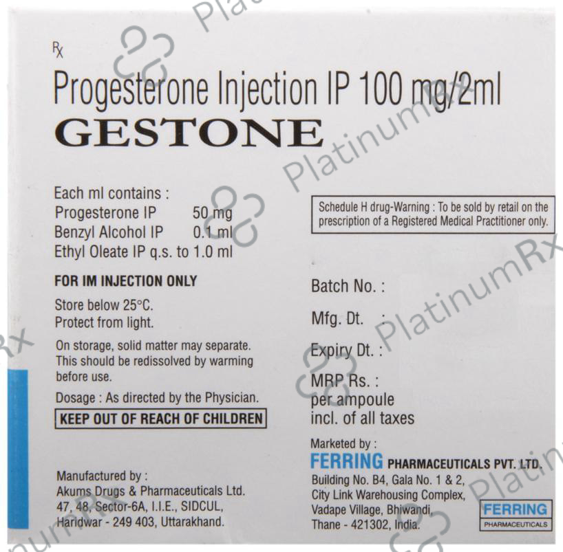 Gestone Injection 2ml