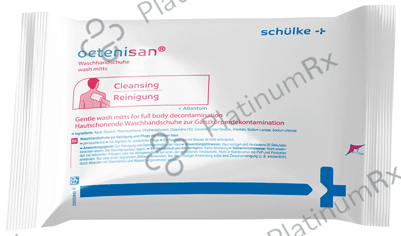 Octenisan Body Cleaning Wash Mitts Wipe