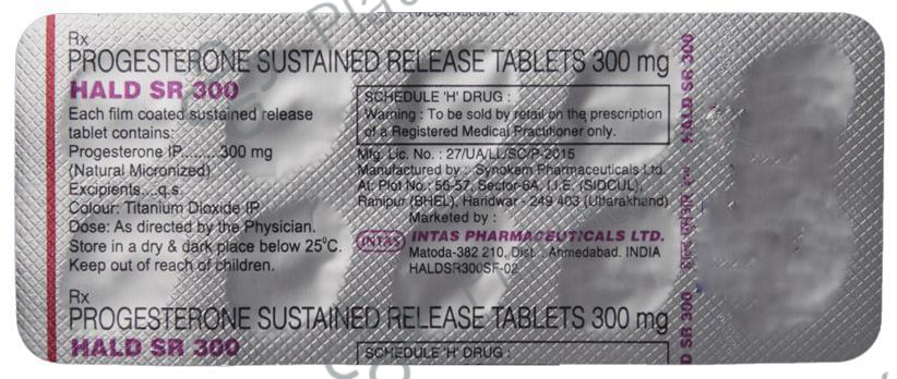 Hald SR 300 Tablet