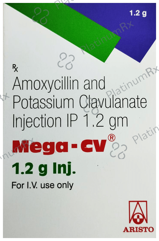 Mega CV 1.2gm Injection 20ml