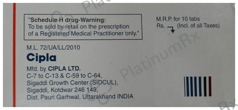 Carloc 25mg Tablet 10s