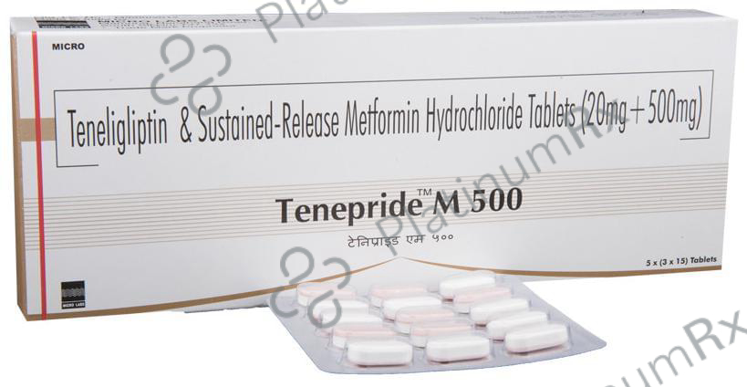 Tenepride M 500/20mg Tablet SR 15s