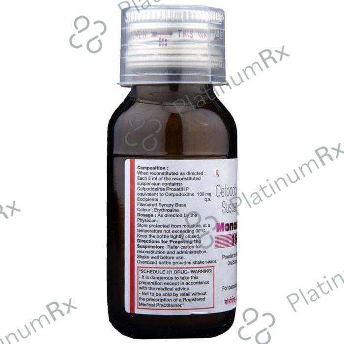 Monocef-O 100 Powder for Oral Suspension