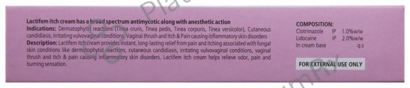 Lactifem Itch Vaginal Cream Vaginal Cream