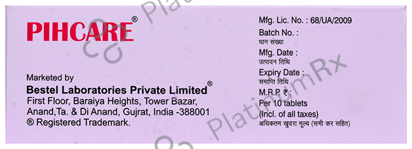 Pihcare 100mg Tablet