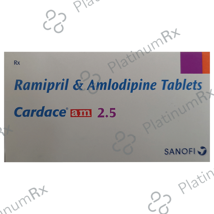 Cardace AM 5/2.5mg Tablet 15s