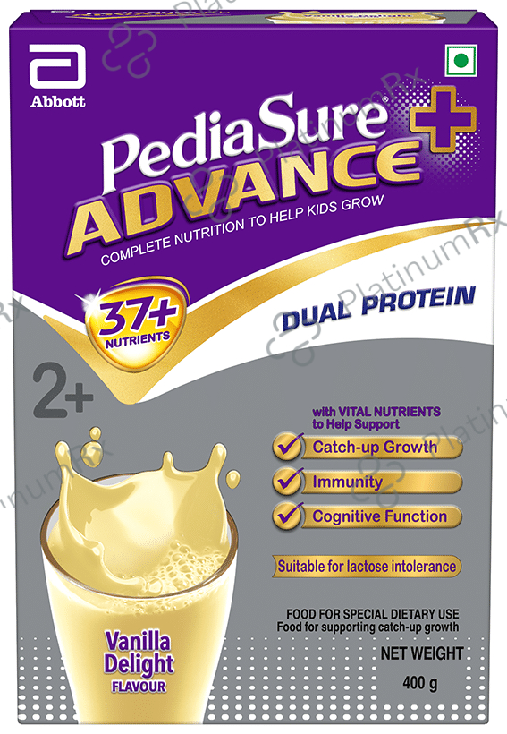 PediaSure Advance+ Health Drink Powder Vanilla 400gm