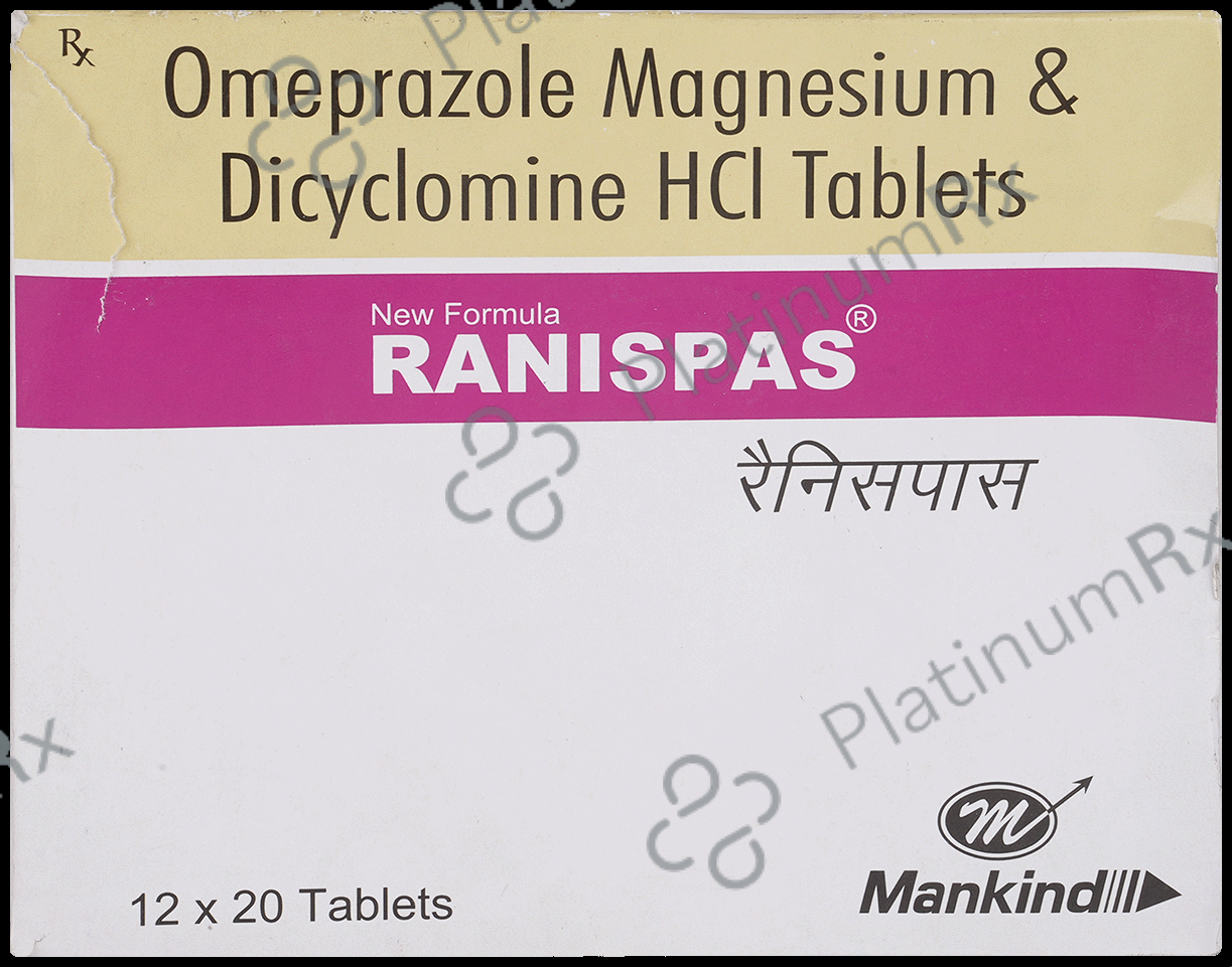 Ranispas NF 10mg/10mg Tablet