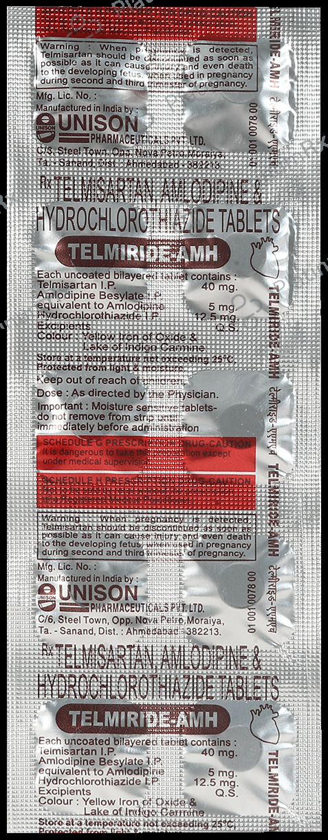 Telmiride Amh Tablet