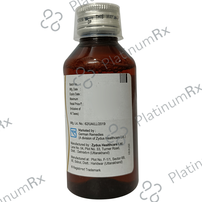 Aerodil-DX Syrup Raspberry Sugar Free