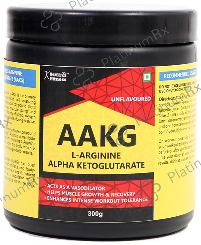 HealthVit AAKG L-Arginine Alpha Ketoglutarate