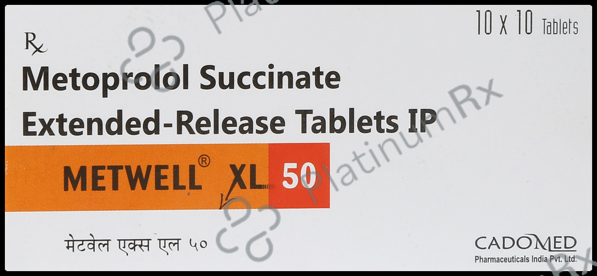 Metwell 50mg Tablet XL 10s