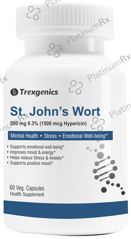 Trexgenics St. Johns Wort Veg Capsule