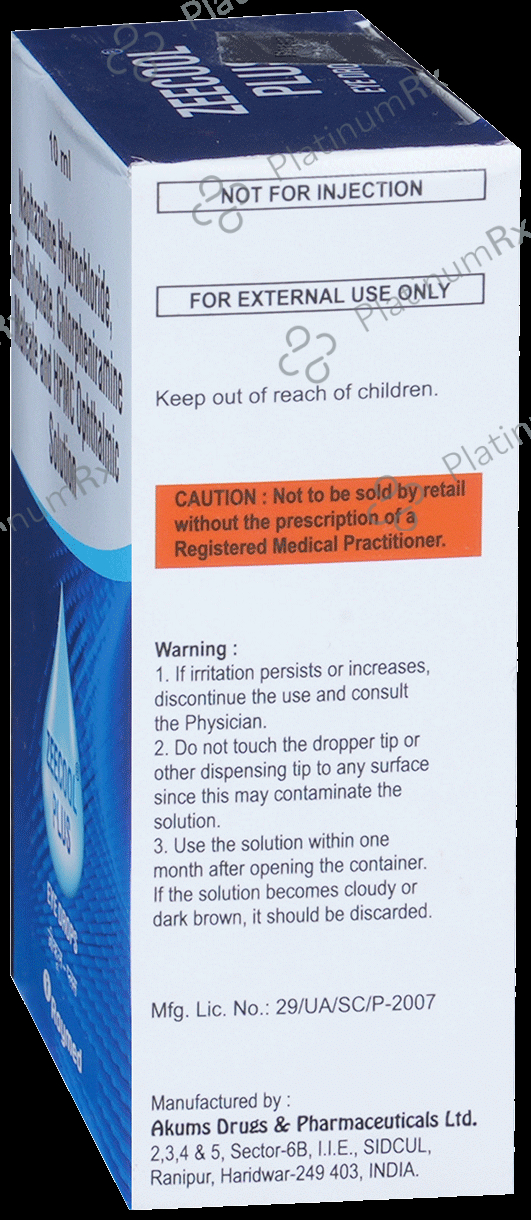 Zeecool Plus Eye Drops