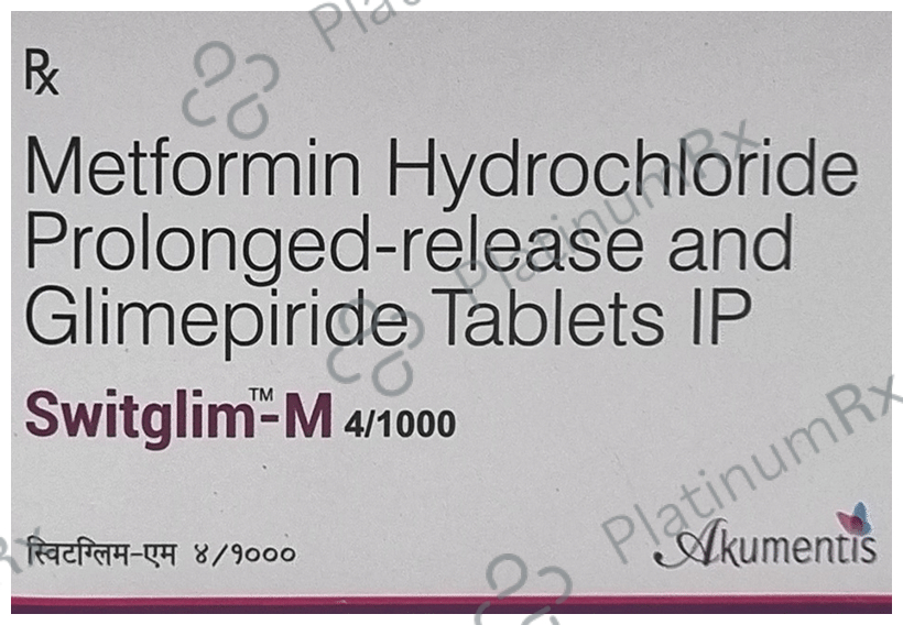 Switglim-M 4mg/1000mg Tablet
