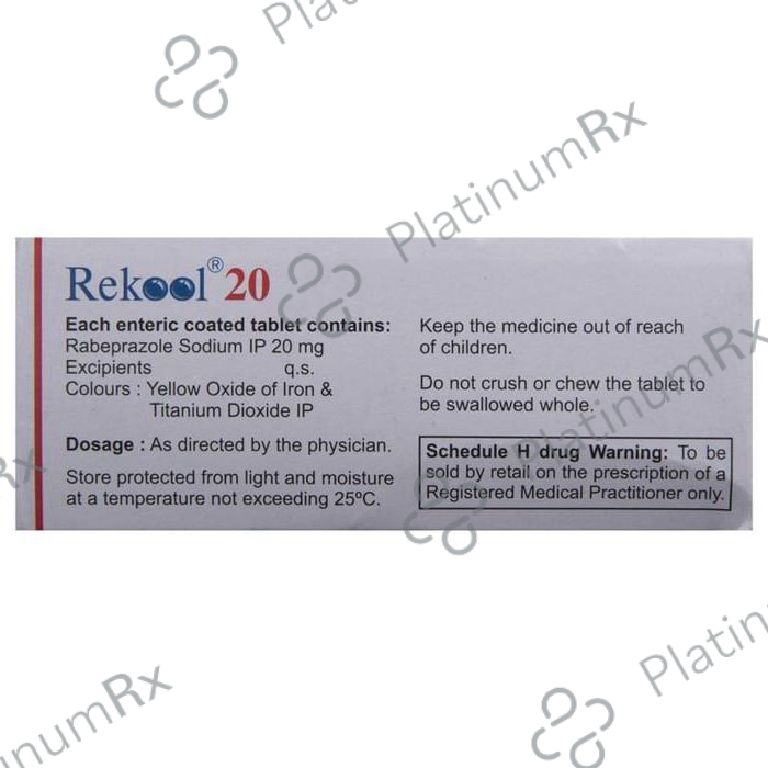 Rekool 20mg Tablet 15s