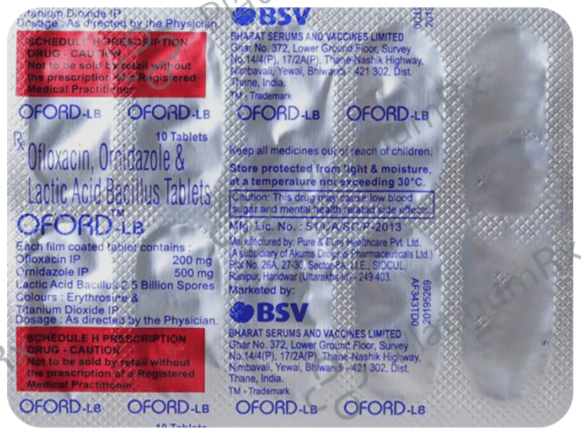 Oford-LB Tablet 10 Tablet