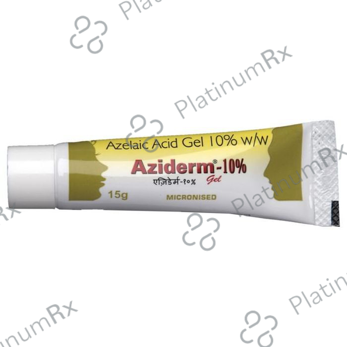 Aziderm 10% Gel 15gm