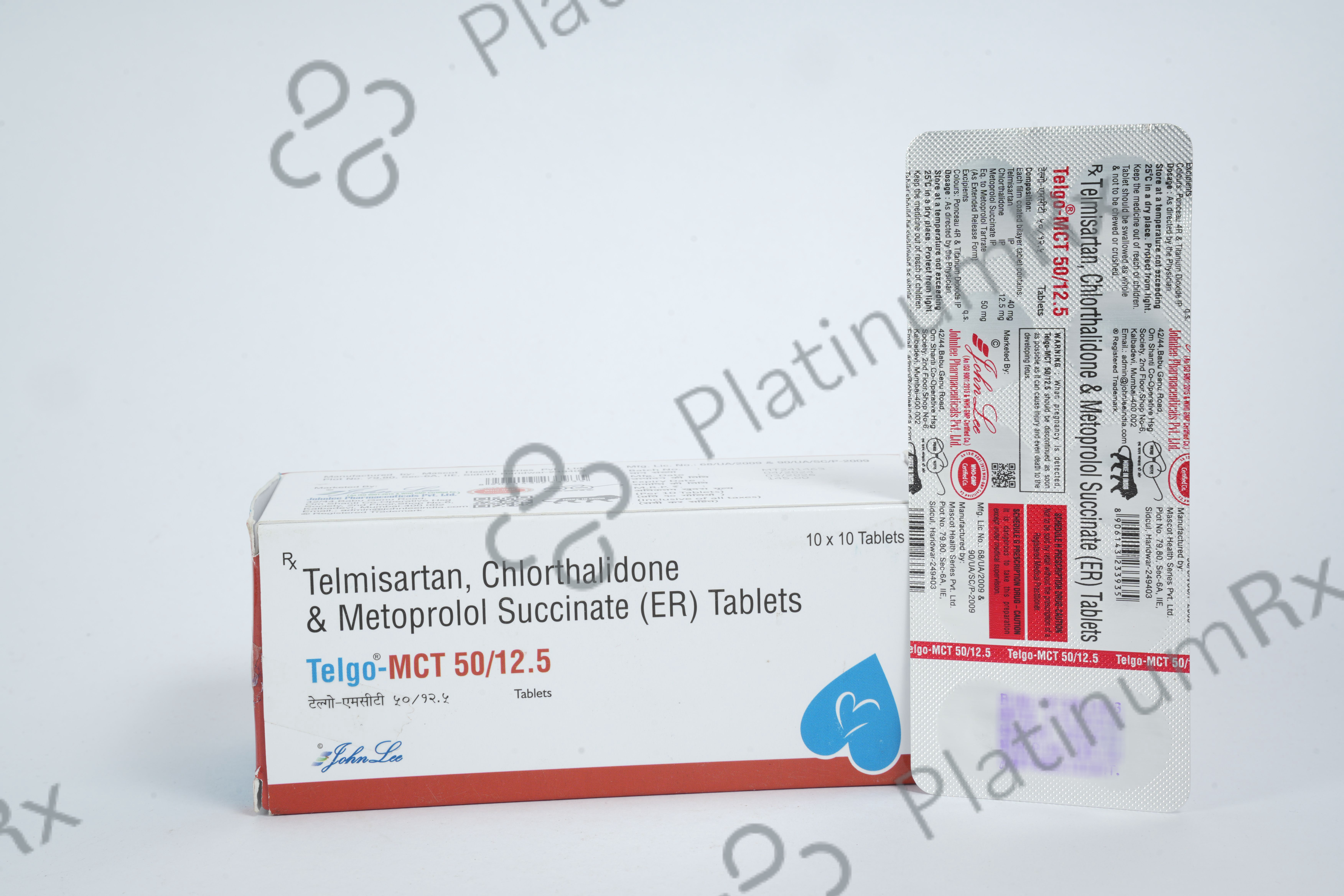 Telgo MCT 50/12.5 Tablet 10s