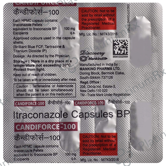 Candiforce 100 Capsule
