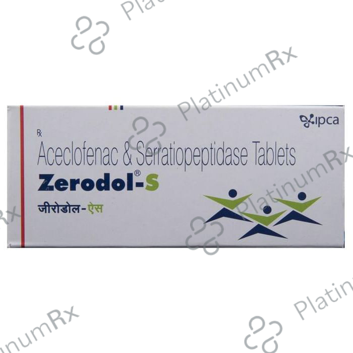 Zerodol S 100/15mg Tablet 10s