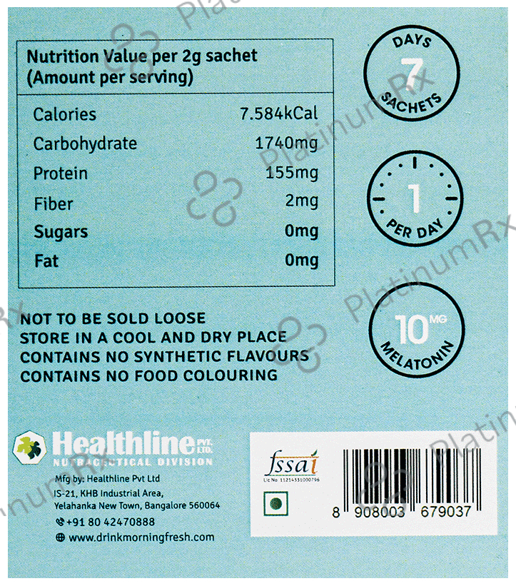 Morning Fresh Deep Sleep Sachet (2gm Each) 7 Sachets