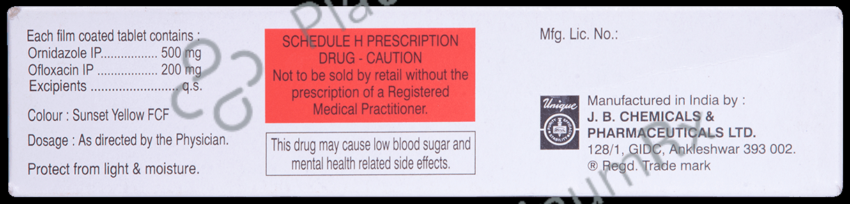Nor-Metrogyl Plus Tablet 10 Tablet