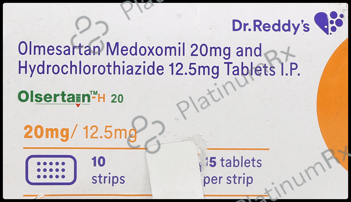 Olsertain H 20 Tablet 12.5/20mg 15s